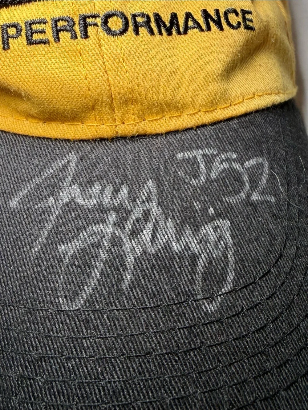 Jegs High Performance Autographed Signed Adjustable Hat